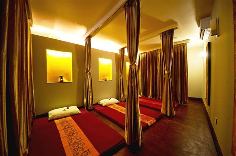 thai massage room from inya day spa massage room massage room design spa rooms