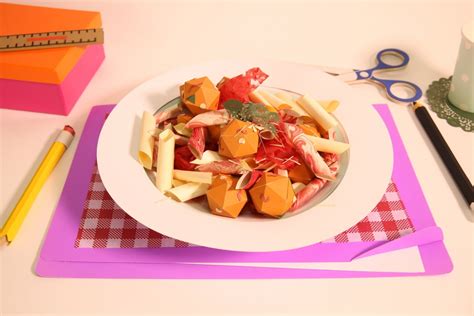 Papermeal Melbournes Yelldesign Crafts Paper Food To Animate Full