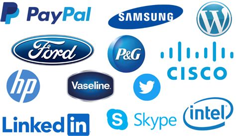 Blue Food Brand Logos