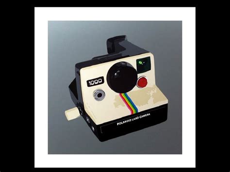 Finds Polaroid Camera Painting Homegirl London