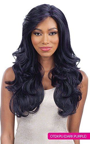 Freetress Equal Silk Base Lace Front Wig Silk Natural Color 1 Jet Black Beauty