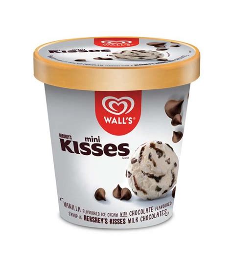 Walls Mini Kisses Ice Cream 750ml