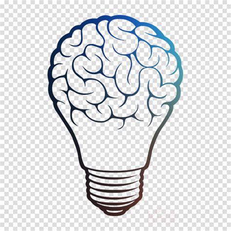 White Light Bulb Brain Clipart 10 Free Cliparts Download Images On