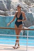 Anja Rubik Nip Slip In The Pool In Cannes Aznude