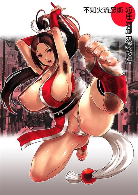 Shiranui Mai Fatal Fury Snk The King Of Fighters Artist Request Highres 1girl Angry