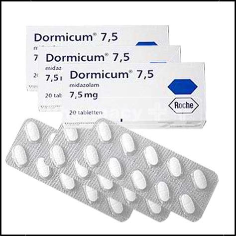 Dormicum 75mg By Roche X 1 Blisterid6143022 Buy Pakistan Dormicum 75mg Ec21
