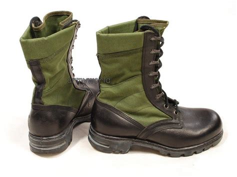 dutch military boots oliv original new shoes military shoes tactical shoes used