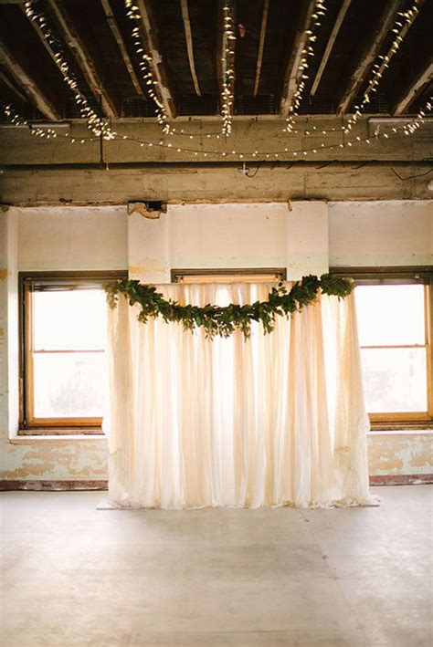 5 Beautiful And Easy Diy Wedding Backdrops Confettiie