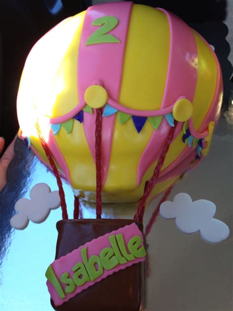 Birthday Cakes 1st Birthday Hot Air Balloon Cake Cute Birthday Ideas