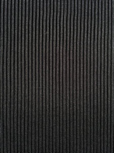 2 X 2 100 Polyester Rib Knit Stretch Fabric Black Sq99 Bk