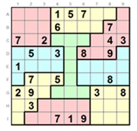 Jigsaw sudoku is a logic puzzle with simple rules and challenging solutions. Sudoku Online : Jigsaw Sudoku of the Day