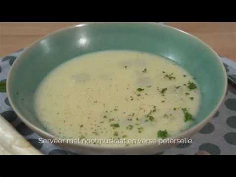 Hoe maak je aspergesoep PuurGezond -