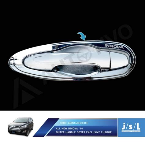 Harga cover handle innova lama/new chrome. Cover Handle Pintu Innova Yang Banyak Di Cari!