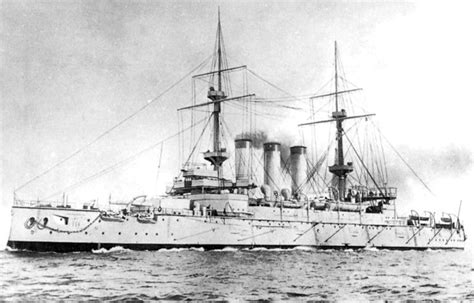 Hatsuse 1901 Warship Sailing Ships Cargo Shipping