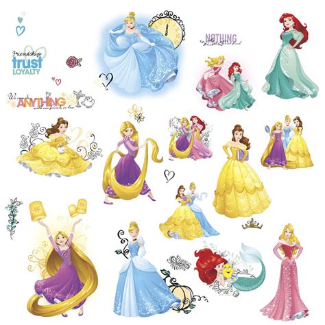 At your doorstep faster than ever. Disney Princess Friendship Adventures Wall Stickers