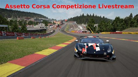 Assetto Corsa Competizione Livestream SEC 2 4H Of Monza Solo Endurance