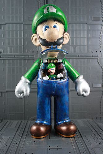 Luigi Mecha Nintendo Custom Action Figure