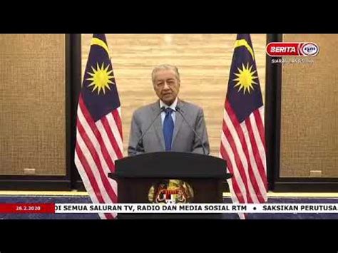 Perutusan pertama daripada tun dr mahathir mohamad sebagai perdana menteri interim malaysia pada 26/02/2020 #malaysia #ppbm #tunmahathirmohamad. Perutusan Khas Perdana Menteri Interim Tun Dr Mahathir ...