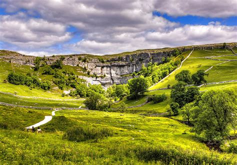 Malham Cove Yorkshire Dales Photograph By Trevor Kersley