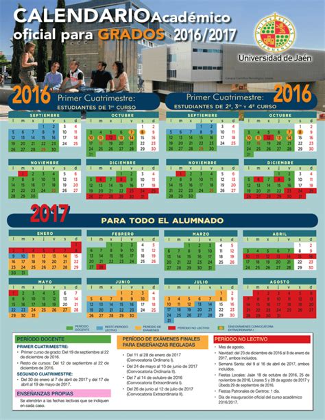 Calendario Académico 20162017