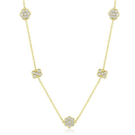 Xo Signature Link Diamond Necklace Xo Jewels