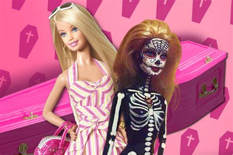 Pink Coffins With Barbie Images Barbie Mania Reaches New Heights
