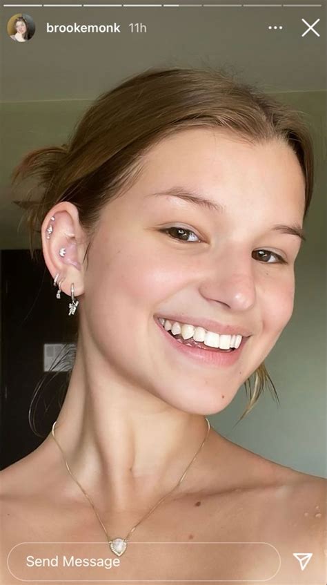 Brooke Monk Pretty Ear Piercings Earings Piercings Cool Ear Piercings