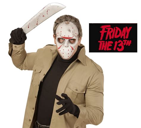 Friday The Th Jason Voorhees Horror Movie Hockey Mask Scary Killer
