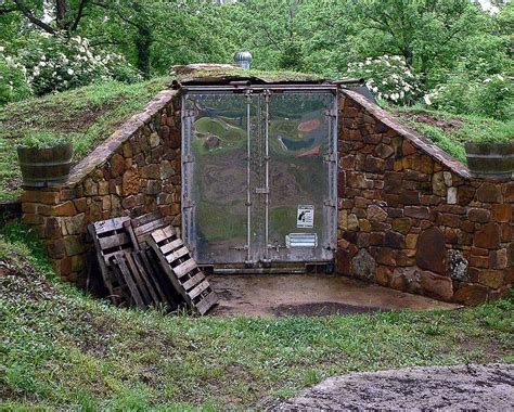 To get to the home, the owner must wheel through an underground tunnel — complete with. Underground Shipping Container Homes | Simple Steps to ...