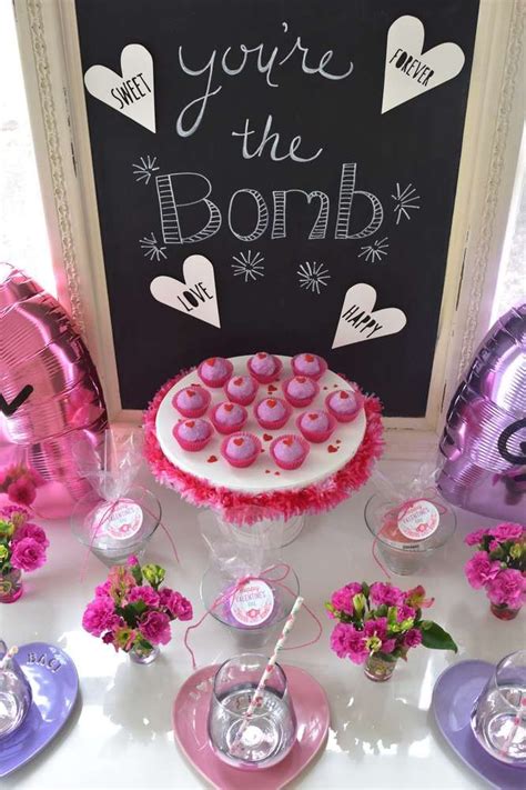 Galentines Party Valentines Day Party Ideas Photo 1 Of 15