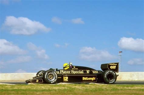 1986 Jps Lotus Delonghi 98t Historic Racing Vintage Racing Ayrton Senna