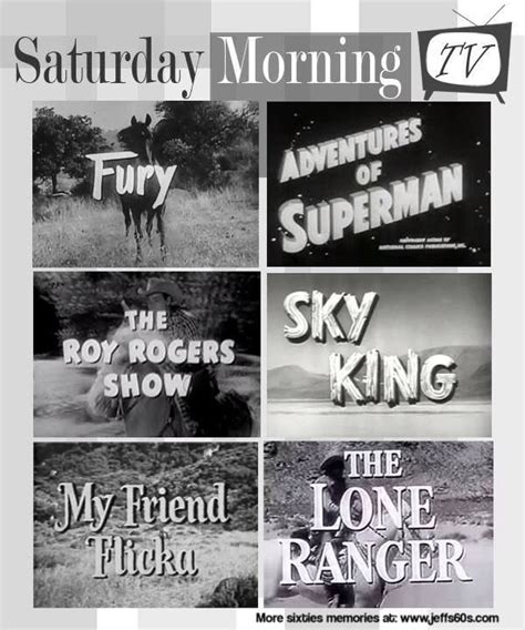 60s Saturday Morning Tv Adventures Of Superman Morning Tv Shows