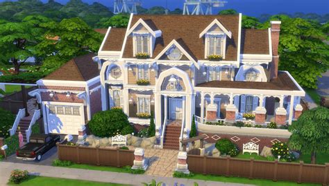 Base Game Only House Thesims
