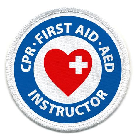 Items Similar To Cpr First Aid Aed Instructor Certified Heart Symbol
