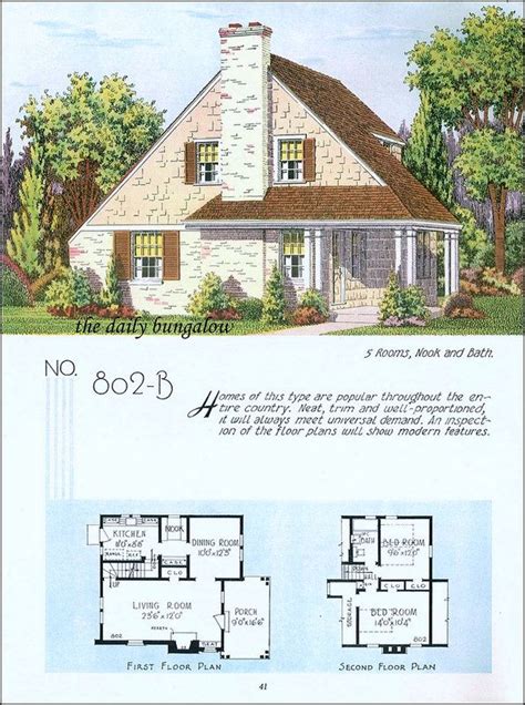 1935national Plan Service Craftsman House Plans New House Plans