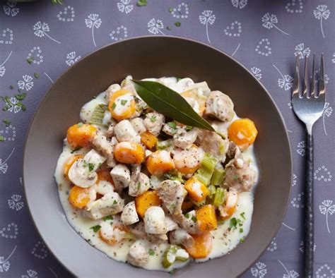 Blanqueta de ternera Blanquette de veau