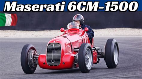Maserati Tipo Cm Ex Luigi Villoresi Bhp Litre Inline Engine Sound Youtube