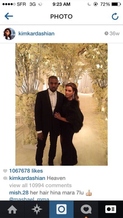 Heaven From Kim Kardashian Picks And Captions Her Favorite Instagram