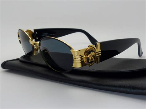 Genuine Rare Vintage Gianni Versace Medusa Sunglasses Mod S72 Col 09m Nos Versace Medusa