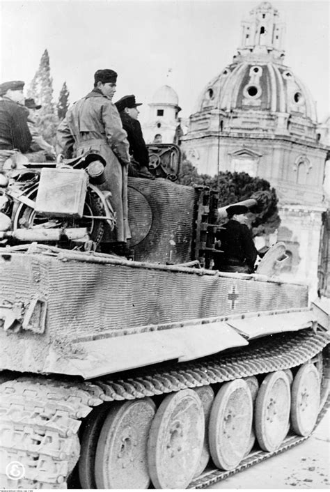 Photo Of A Tiger 1 Showing Great Detail Of The Zimmerit Pattern Applied