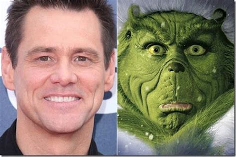 Jim carey doing the grinch face Jim Carey/The Grinch. | Special effects makeup, Jim carrey ...