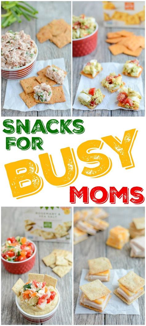 Healthy Snacks For Busy Moms