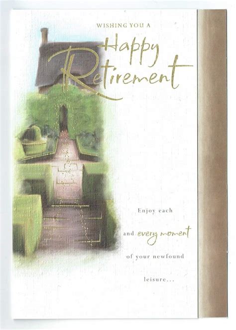 What to write in a retirement card. Retirement Wishes Card ~ Choice Of Two Designs - With Love Gifts & Cards