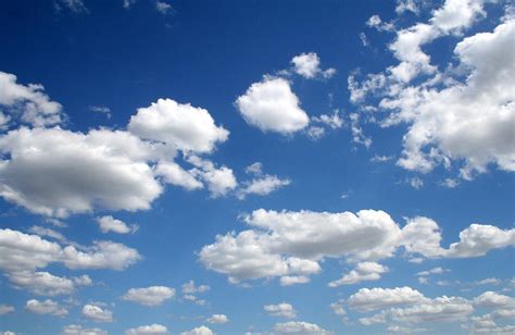 Blue Sky With White Clouds On A Sunny Photograph By Steve Debenport