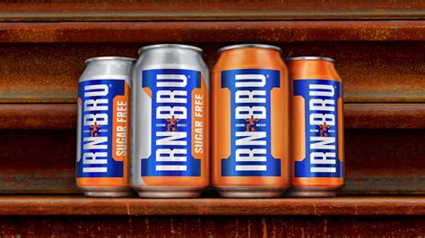 Fizzy Drink Irn Bru Gets Sparkling New Branding And Packaging Design