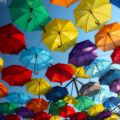 Colorful Umbrellas 4k Wallpapers Hd Wallpapers Id 30026