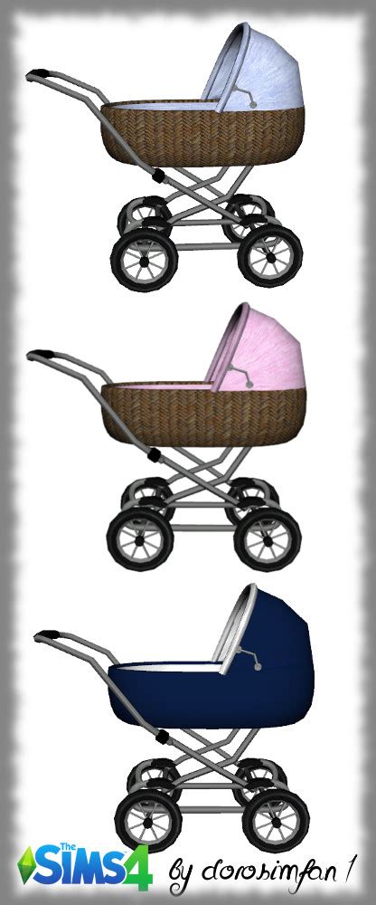 Sims 4 Ccs The Best Stroller By Dorosimfan1