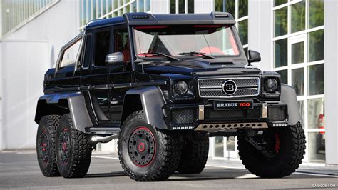 2013 Brabus B63s 700 6x6 Based On Mercedes Benz G63 Amg 6x6 Front
