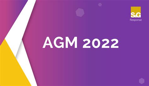 2022 Agm Review Sandg Response