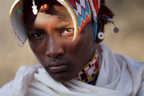 Fond d écran Afrique Voyage mariage portrait gens Collier perles visages Kenya